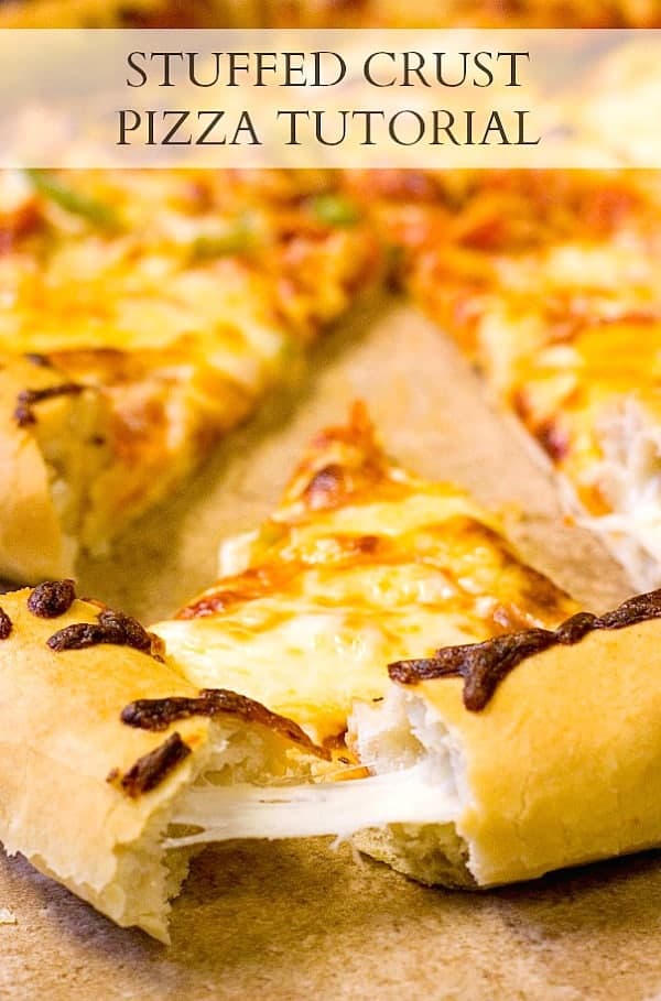 Stuffed Crust Pizza: A Cheesy Surprise in Every Bite