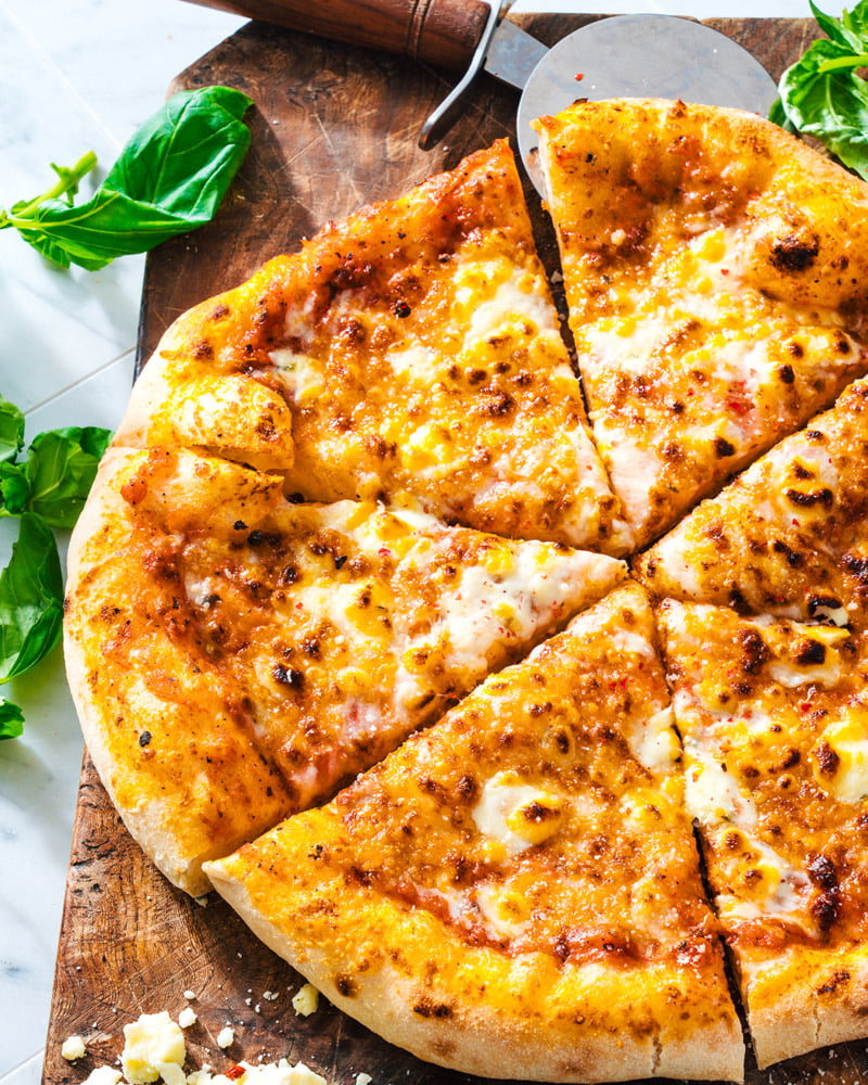 Quattro Formaggi Pizza: Four Cheese Delight in Every Bite